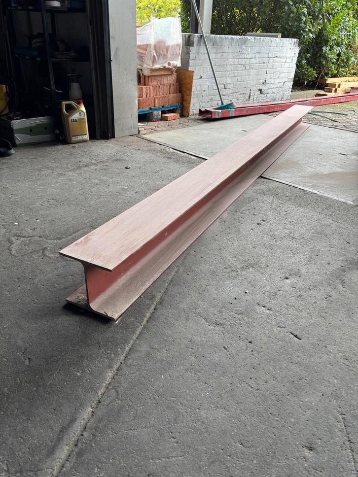 HEA 180 Stalen Bint - 350cm, Doe-het-zelf en Verbouw, Metalen, Gebruikt, IJzer, Ophalen