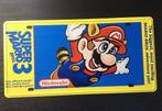 Mario 3 NES Metalen Wandbord Plaat retro gaming decor, Nieuw, Verzenden