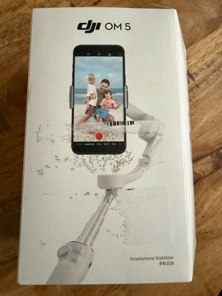 DJI OM5 Gimbal voor Telefoon, Audio, Tv en Foto, Actiecamera's, Zo goed als nieuw, Overige merken, Ophalen of Verzenden
