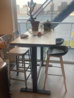 Barset met 4 stoelen, Ophalen, Gebruikt, Zwart, Vier