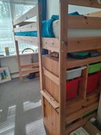 Kinderbed hoogslaper., Eenpersoons, Ophalen of Verzenden, Zo goed als nieuw, 90 cm