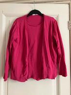 Roze twinset vest en top Madeleine mt 44-46, Kleding | Dames, Ophalen of Verzenden, Zo goed als nieuw, Maat 42/44 (L), Roze