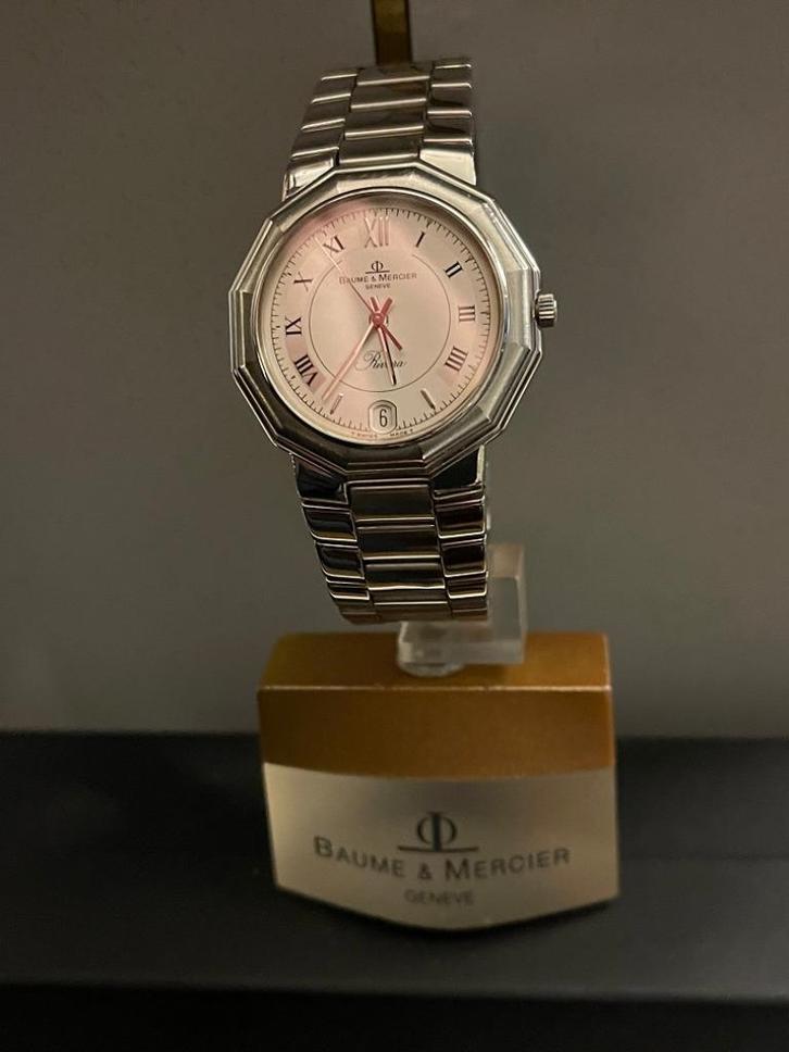Zeer mooi HORLOGE Baume et Mercier RIVIERA 5131 34mm, Antiek en Kunst, Antiek | Overige Antiek, Ophalen of Verzenden