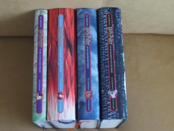 4x Harry Potter - Hardcover - J.K. Rowling beschikbaar voor biedingen