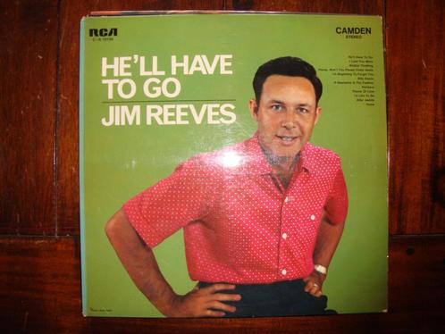 LP Jim Reeves / He ll have to go, Cd's en Dvd's, Vinyl | Pop, Gebruikt, 1960 tot 1980, 12 inch, Ophalen of Verzenden
