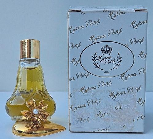 Myrna Pons - parfum 4,9ml - Collectors Item, Verzamelen, Parfumverzamelingen, Zo goed als nieuw, Miniatuur, Ophalen of Verzenden