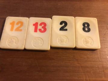 Losse Rummikub original stenen. Maak je spel weer compleet beschikbaar voor biedingen