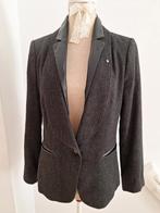 Damescolbert van IKKS maat 40 grijze tweed, gevoerd, Kleding | Dames, Maat 38/40 (M), IKKS, Ophalen of Verzenden, Zo goed als nieuw