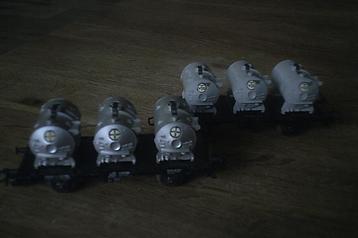 Marklin HO 2x Containerwagens nr. 4520 en 4920 beschikbaar voor biedingen