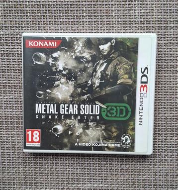 Metal gear solid snake eater 3ds Nintendo game beschikbaar voor biedingen