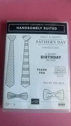 Stampin’up Handsomely suited, Hobby en Vrije tijd, Stempelen, Ophalen of Verzenden, Zo goed als nieuw