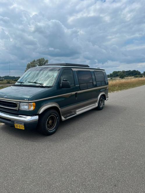 Ford E150 bus camper bj 1997 camper kenten benz en lpg, Caravans en Kamperen, Campers, Particulier, tot en met 3, Buscamper of Camperbus