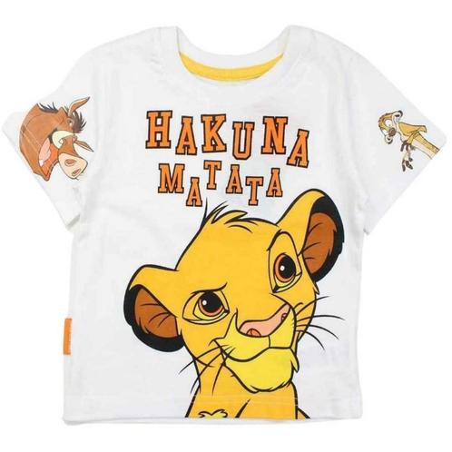 Lion King T-Shirt Simba - Disney - Maat 92 - 98 - 110, Kinderen en Baby's, Kinderkleding | Maat 92, Nieuw, Jongen of Meisje, Shirt of Longsleeve