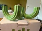 &Klevering churros kandelaar groen, Huis en Inrichting, Woonaccessoires | Kandelaars en Kaarsen, Ophalen of Verzenden, Zo goed als nieuw