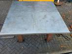 Stalen Lastafel met RVS blad 1900 x 2000mm, Ophalen, Gebruikt