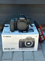 Canon EOS 80D, Ophalen of Verzenden, Zo goed als nieuw, Spiegelreflex, Canon