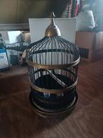 Antieke, vintage vogelkooi / kooi / papegaaikooi te koop, Dieren en Toebehoren, Vogels | Hokken en Kooien, Ophalen, Gebruikt, Metaal