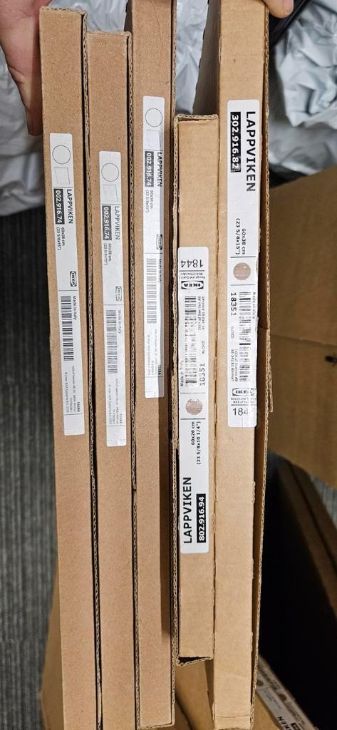 Ikea Lappviken frontjes voor Besta serie, Huis en Inrichting, Kasten | Overige, Zo goed als nieuw, Ophalen