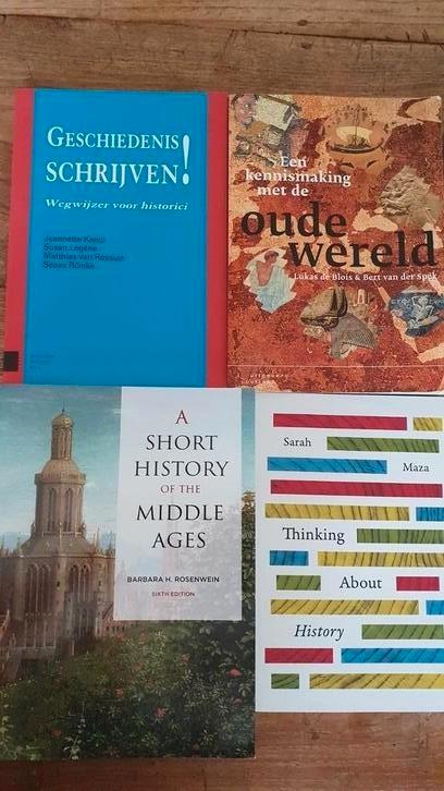Studieboeken Geschiedenis (eerste jaar), Boeken, Studieboeken en Cursussen, Zo goed als nieuw, WO, Alpha, Ophalen of Verzenden
