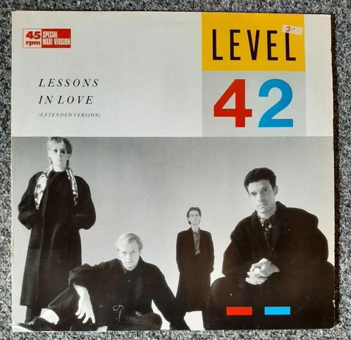 Level 42 ‎– Lessons In Love (Extended Version) 12", Cd's en Dvd's, Vinyl Singles, Maxi-single, Pop, 12 inch, Ophalen of Verzenden