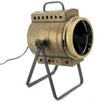 Industriele tafellamp filmspot, Huis en Inrichting, Lampen | Tafellampen, Verzenden, Nieuw, Glas, Minder dan 50 cm