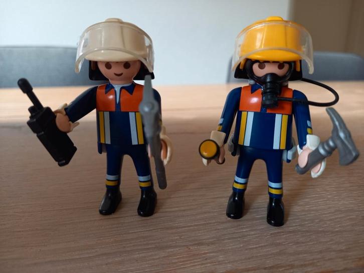 Playmobil Brandweermannen - 4914 COMPLEET, Kinderen en Baby's, Speelgoed | Playmobil, Zo goed als nieuw, Complete set, Ophalen of Verzenden