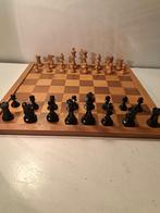 Prachtig gelakt Staunton schaakspel - grote schaakset, Hobby en Vrije tijd, Gezelschapsspellen | Bordspellen, Ophalen of Verzenden