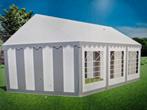 Te koop nieuwe 4x6 partytent grijs wit pvc, Tuin en Terras, Partytenten, Ophalen, Partytent, Minder dan 4 meter, Minder dan 5 meter