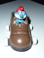 2 AUTOS ESCI MET GROTE EN BLOEMENSMURF 1983,ZIE JE NIET VAAK, Verzenden, Gebruikt, Verschillende Smurfen, Gebruiksvoorwerp