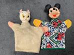 Poppenkastpop, Mickey Mous., Ophalen of Verzenden, Gebruikt, Overige typen