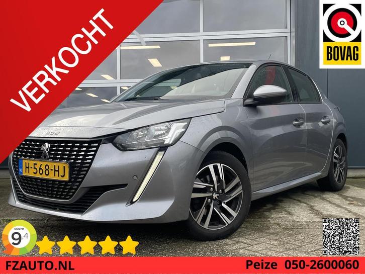 Peugeot 208 1.2 PureTech Allure - Navigatie - Climate Contro, Auto's, Peugeot, Bedrijf, Te koop, ABS, Achteruitrijcamera, Airbags