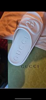 Gucci slippers origineel, Wit, Ophalen of Verzenden, Gucci, Zo goed als nieuw