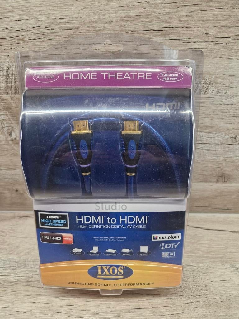 IXOS XHT228-150, Audio, Tv en Foto, Audiokabels en Televisiekabels, Nieuw, HDMI-kabel, Minder dan 2 meter, Ophalen of Verzenden