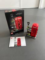 LEGO Ideas Rode Londense Telefooncel 21347 - Compleet, Ophalen of Verzenden, Zo goed als nieuw