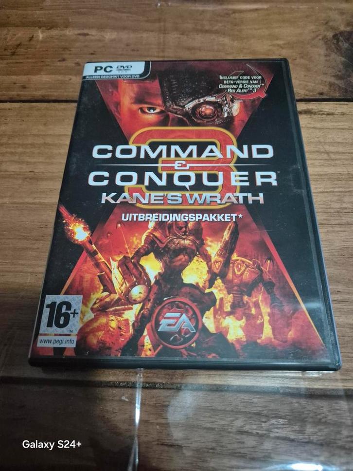 Command & Conquer: Kane's Wrath - PC Game, Spelcomputers en Games, Games | Pc, Gebruikt, Strategie en Constructie, 1 speler, Vanaf 16 jaar