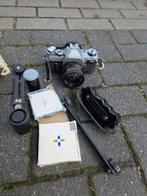 Canon AE-1 + Lens + Extra's - Antieke Camera, Audio, Tv en Foto, Fotocamera's Analoog, Ophalen of Verzenden, Gebruikt, Spiegelreflex