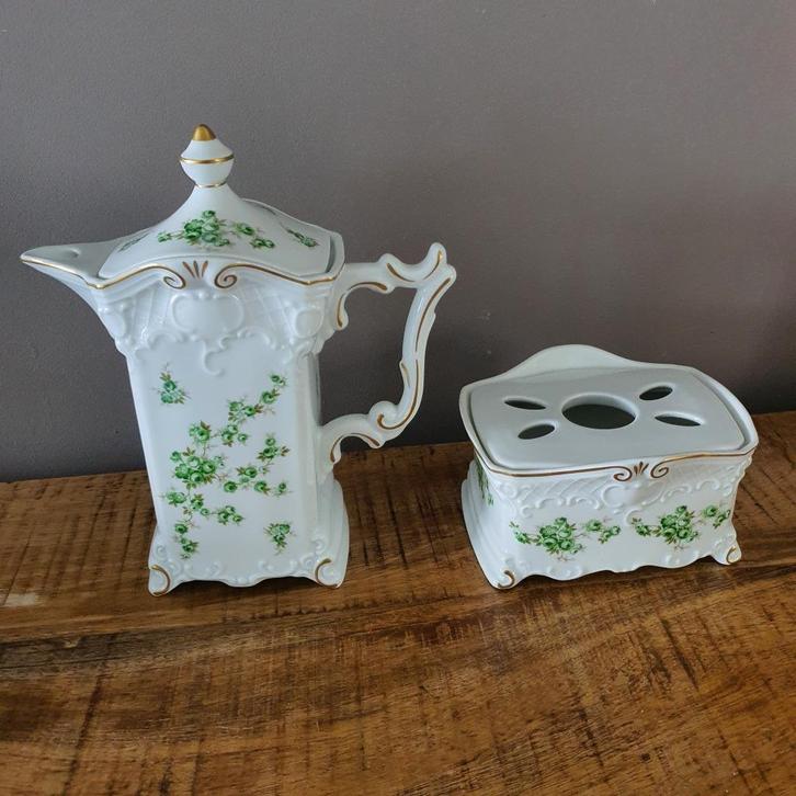 prachtig vintage set, Antiek en Kunst, Antiek | Keramiek en Aardewerk, Ophalen
