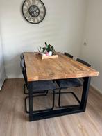 Mango houten eettafel, Huis en Inrichting, Tafels | Eettafels, Ophalen, 50 tot 100 cm, Zo goed als nieuw, Vier personen