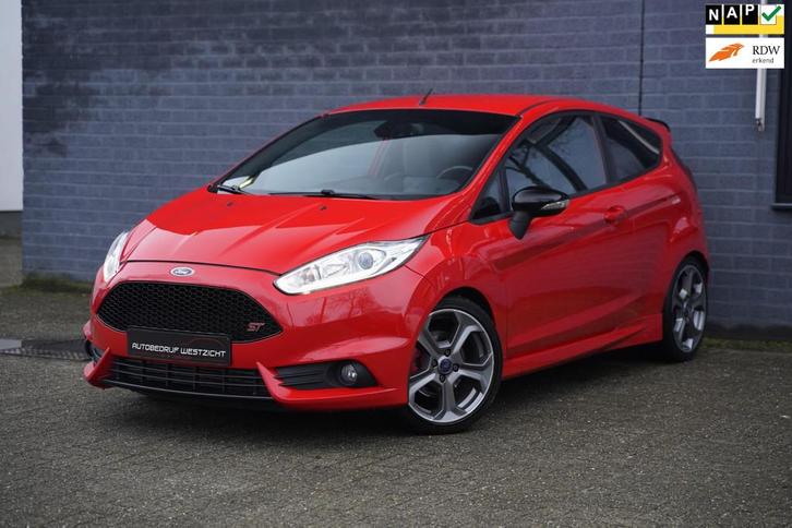 Ford Fiesta 1.6 ST2 182pk, Milltek, ST schroefset, Recaro ST, Auto's, Ford, Bedrijf, Te koop, Fiësta, ABS, Achteruitrijcamera