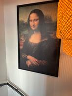 Mona Lisa Schilderij met Lijst ongeveer 120x80cm, Ophalen