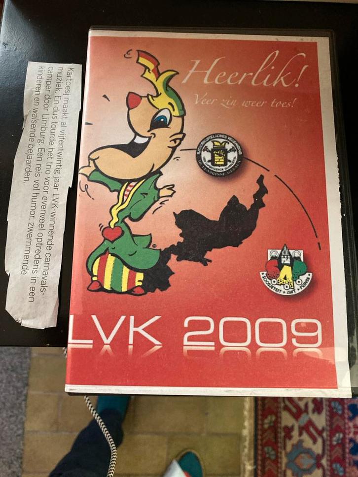 LVK 2009 DVD - Heerlik! Veer zin weer toes!, Cd's en Dvd's, Dvd's | Muziek en Concerten, Zo goed als nieuw, Muziek en Concerten