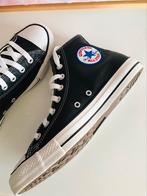 Converse Chuck Taylor All Stars High Leather Black 41 1s581, Zwart, Converse, Nieuw, Ophalen of Verzenden