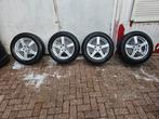 Sportvelgen audi Q3 17 inch met dunlop banden, Ophalen, 215 mm, 17 inch, Zomerbanden