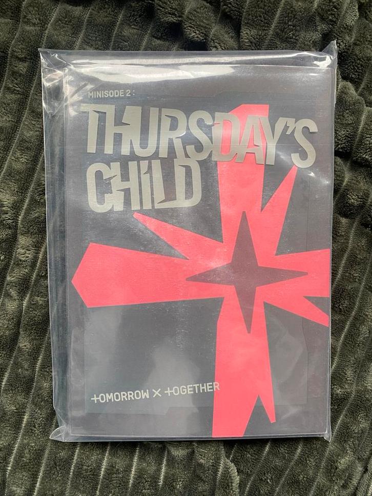 SEALED txt thursdays child album nieuw ongeopend zwart, Cd's en Dvd's, Cd's | Wereldmuziek, Zo goed als nieuw, Aziatisch, Ophalen of Verzenden