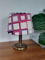 Messing Tafellamp, Ophalen of Verzenden, Zo goed als nieuw, Metaal, Minder dan 50 cm