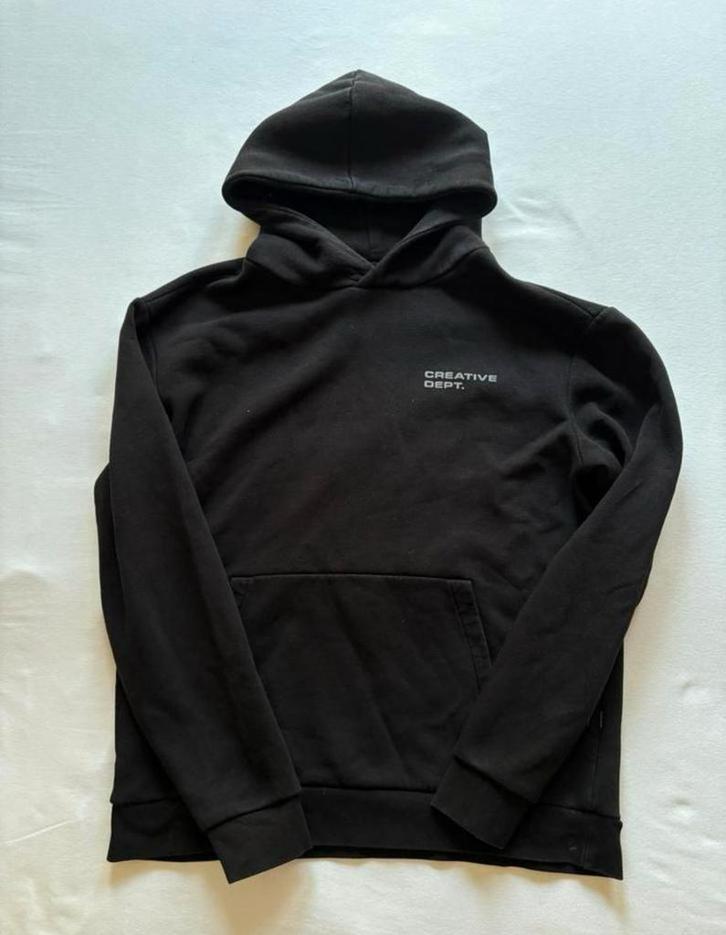 Daily Aesthetikz hoodie, Kleding | Heren, Truien en Vesten, Zo goed als nieuw, Maat 48/50 (M), Zwart, Ophalen of Verzenden