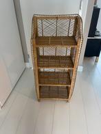 Vintage Rotan wandkast  kast bamboe ibiza stijl, Ophalen of Verzenden, Zo goed als nieuw