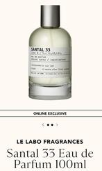 LE LABO FRAGRANCES Santal 33 Eau de Parfum 100ml, Ophalen of Verzenden, Nieuw