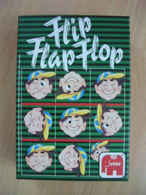 Flip Flap Flop. kaartspel, Jumbo, Hobby en Vrije tijd, Gezelschapsspellen | Kaartspellen, Zo goed als nieuw, Een of twee spelers