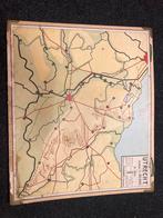 Oude schoolkaart van Utrecht - R. Bos, Ophalen of Verzenden